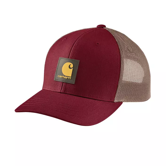 Carhartt Logo Patch cap, Red Carnation, Red Carnation, large image number 0