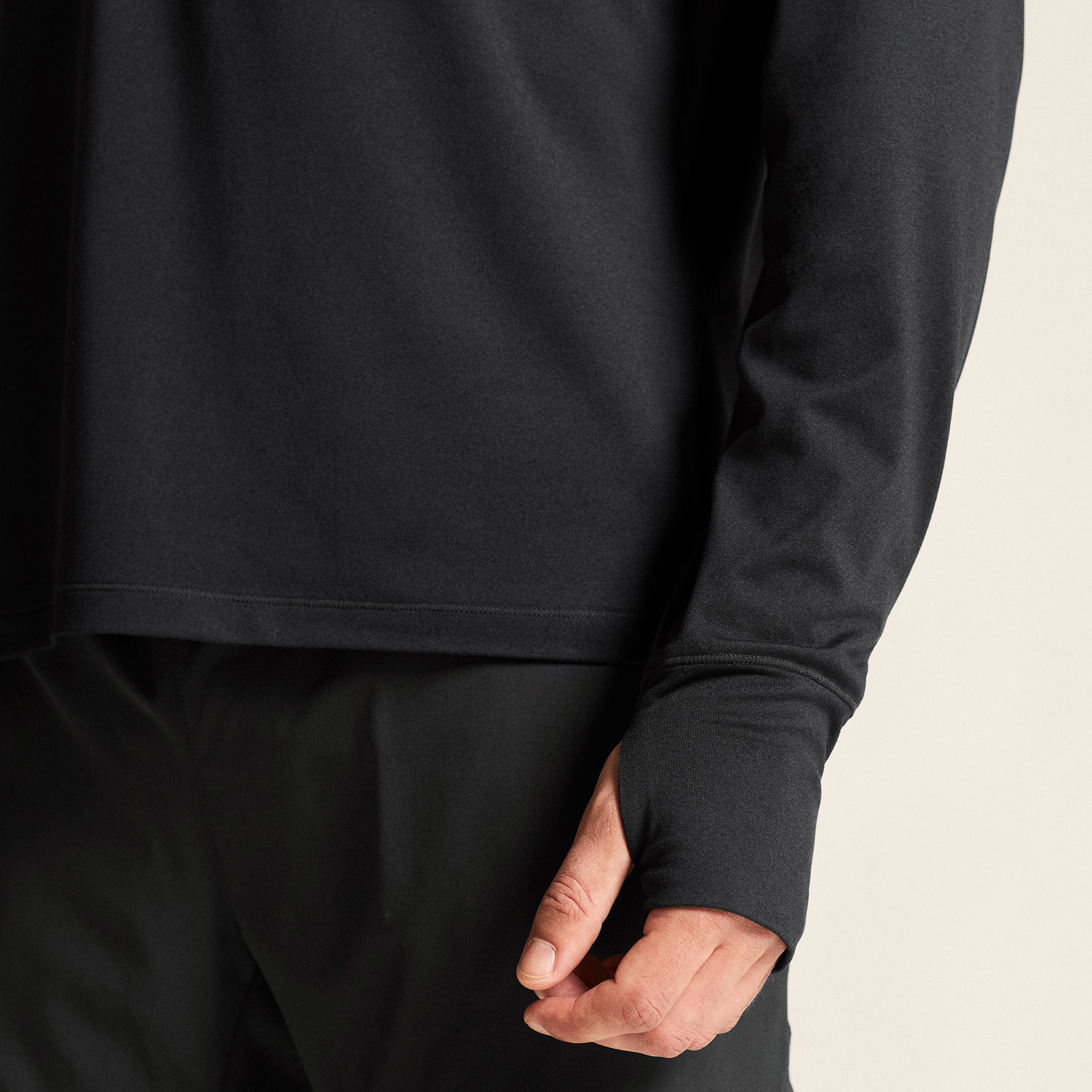 Craft Flow half zip baselayer sweater, Black/Melange, large image number 5