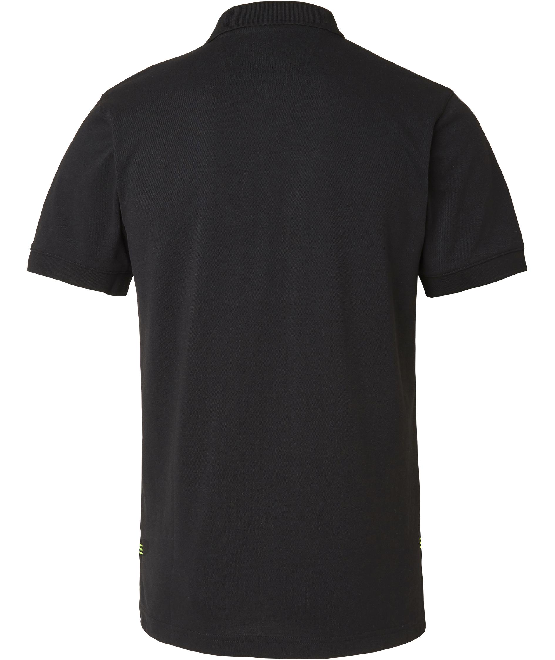 South West Weston polo shirt, Black/Yellow