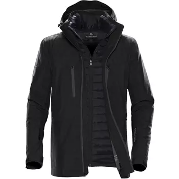 Stormtech Matrix 3-in-1 jacket, Black/Granite
