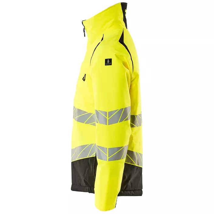 Mascot Accelerate Safe winter jacket, Hi-vis Yellow/Black, large image number 2
