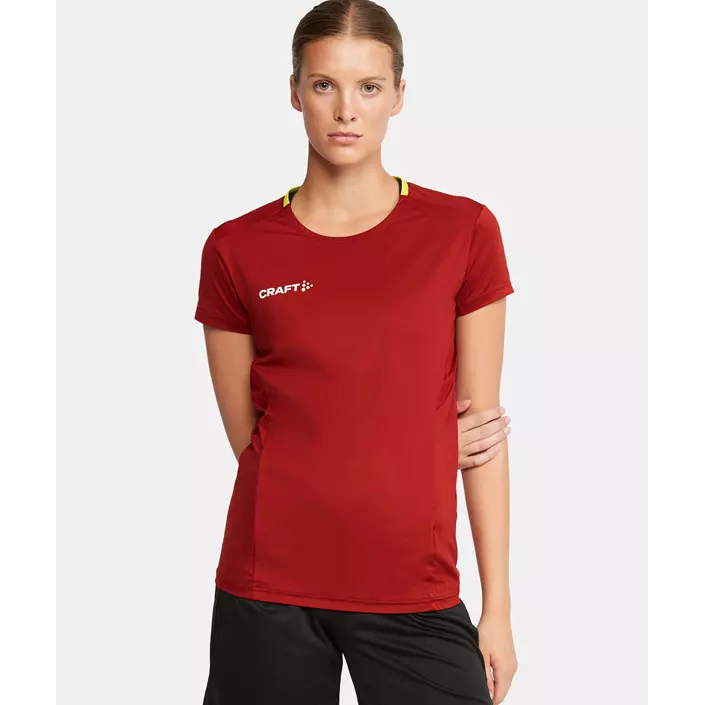Craft Extend Jersey Damen T-shirt, Rhubarb, large image number 5