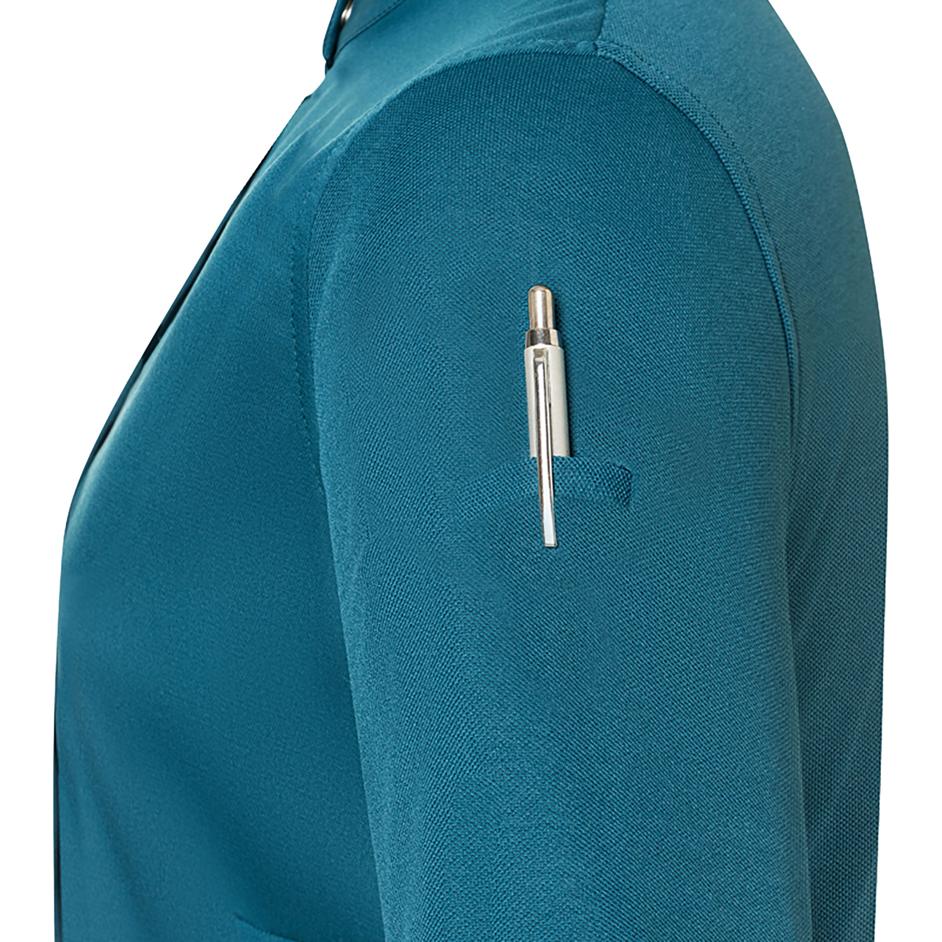 Karlowsky DIAMOND CUT&reg; Avantgarde kort&auml;rmad kockjacka dam, Dark Petrol, large image number 6