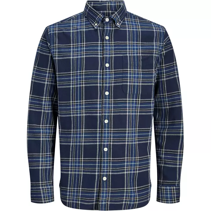 Jack & Jones Premium JPRBLUBROOK CHECK skjorta, Dark navy, large image number 0
