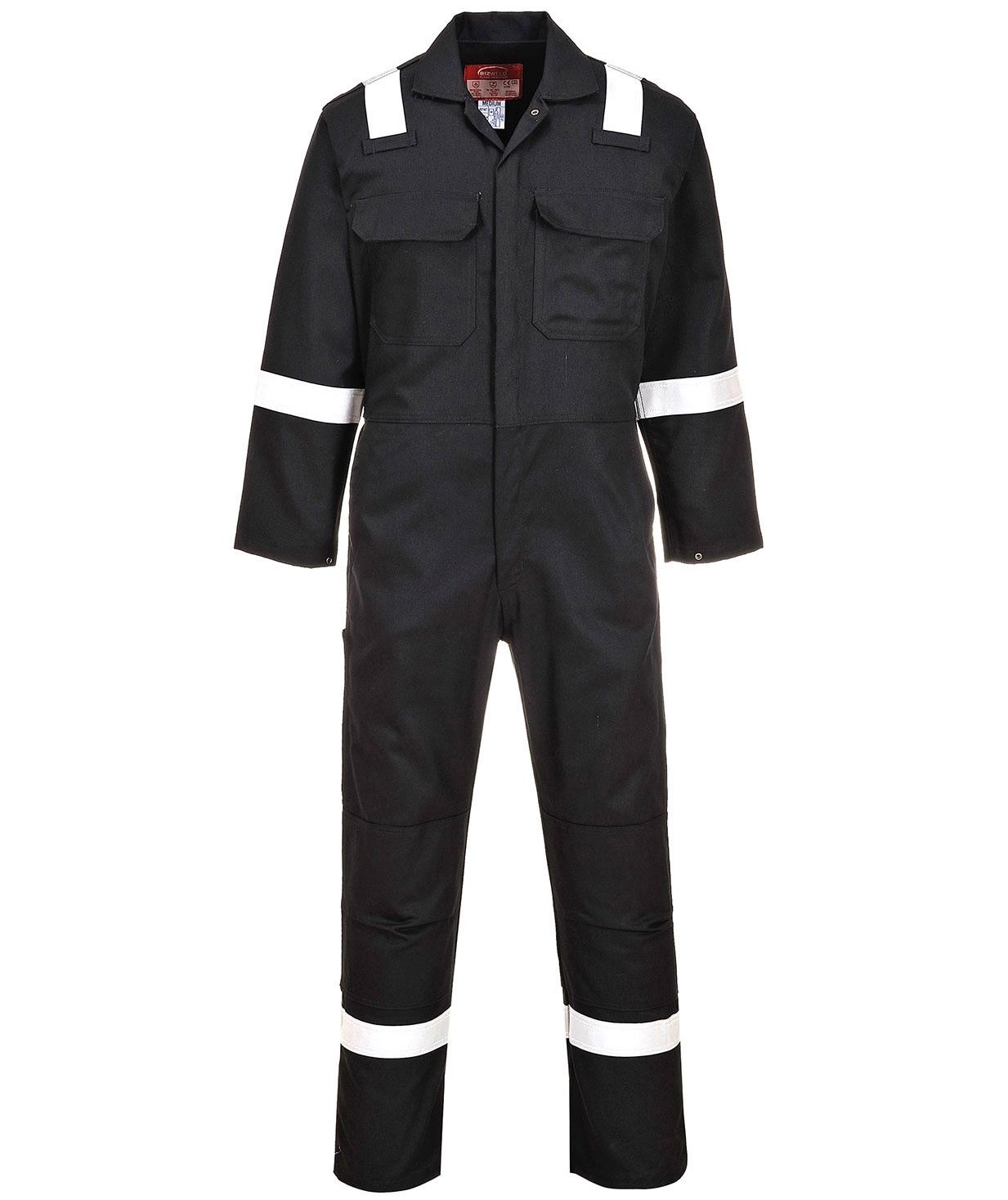 Portwest Bizweld Iona overall, Svart, Svart, swatch