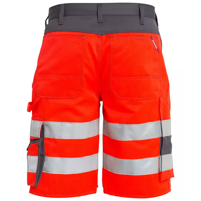 Engel work shorts, Hi-vis red/grey, large image number 1