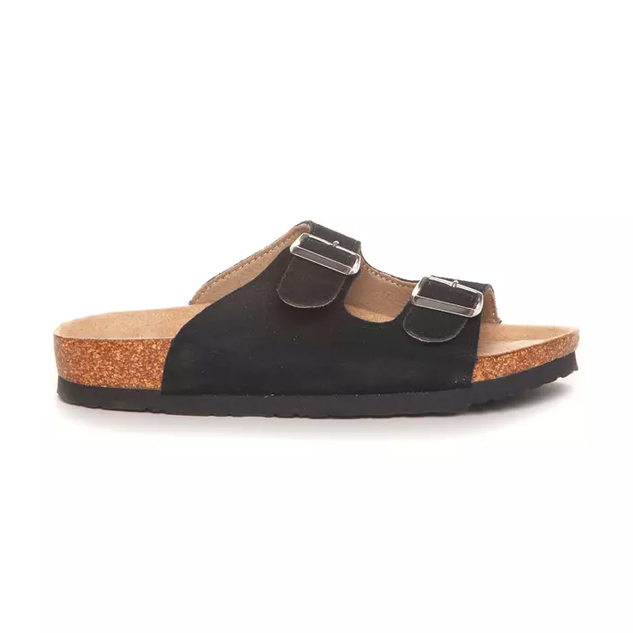 Duffy dame sandaler, Black, large image number 0