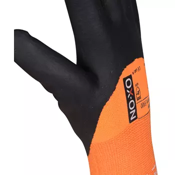 OX-ON Winter Comfort 3300 Arbeitshandschuhe, Schwarz/Orange