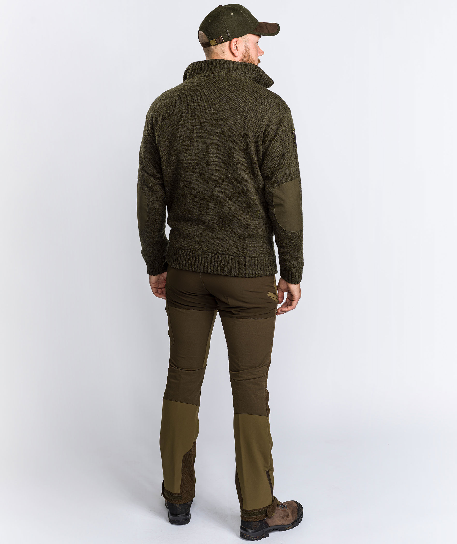 Pinewood Hurricane striktr&oslash;je med membran, M&oslash;rkegr&oslash;n, large image number 7