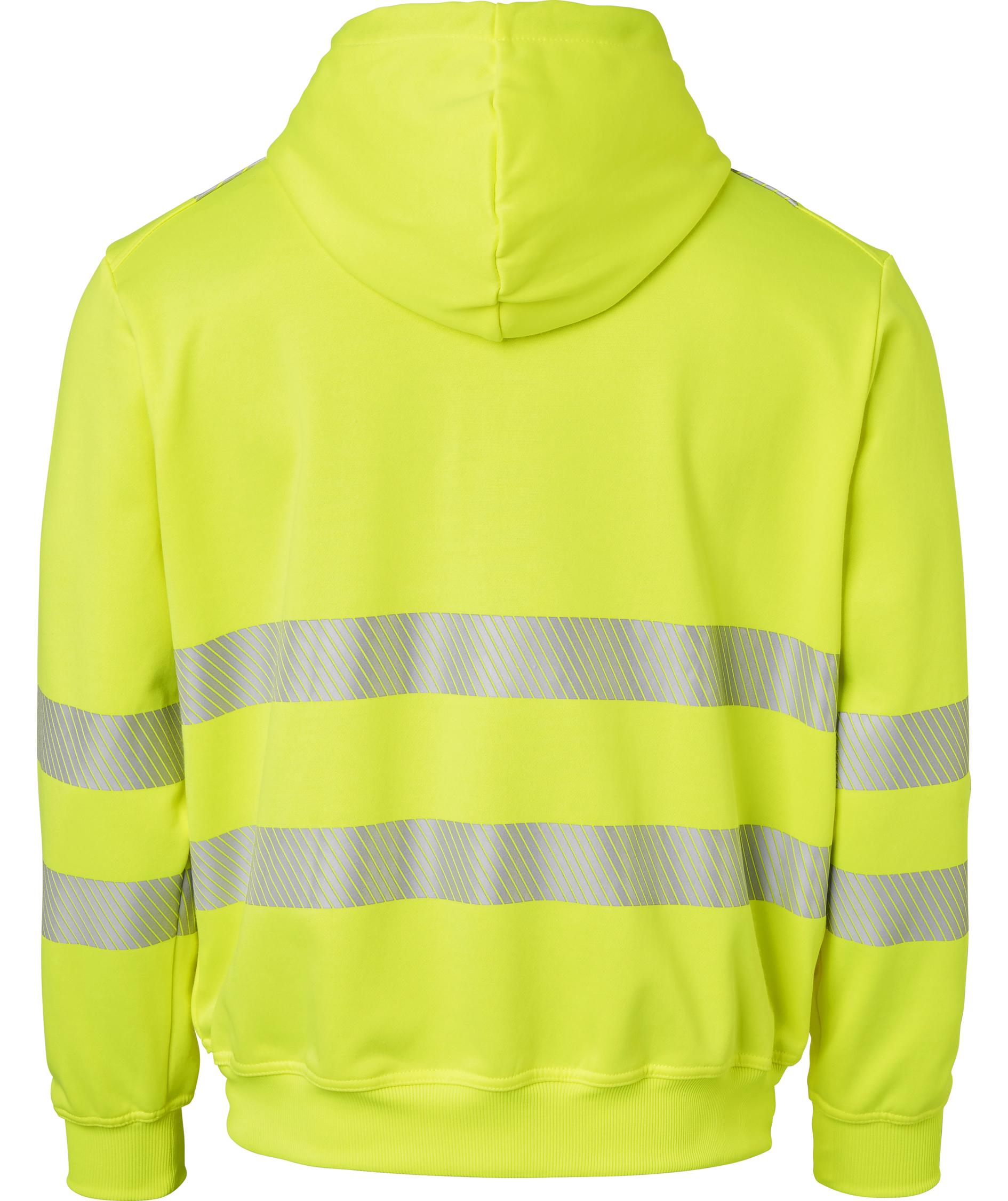 Top Swede hettegenser med glidel&aring;s 271, Hi-Vis&nbsp;Gul