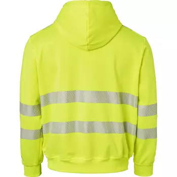 Top Swede hoodie with zipper 271, Hi-Vis Yellow