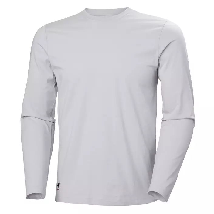 Helly Hansen Classic langærmet T-shirt, Grey fog, large image number 0