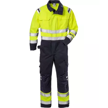 Fristads Flamestat coverall 8175 ATHS, Hi-Vis yellow/marine