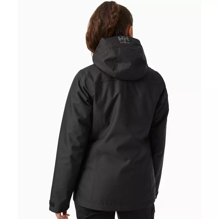 Helly Hansen Luna women's winter jacket, Black, large image number 3