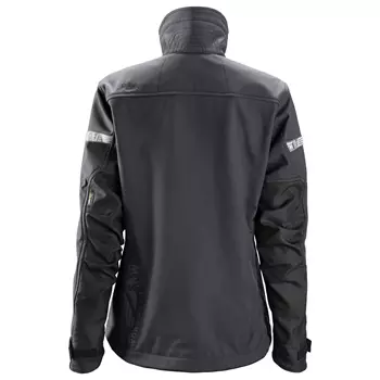 Snickers AllroundWork women's softshell jacket 1207, Steel Grey/Black
