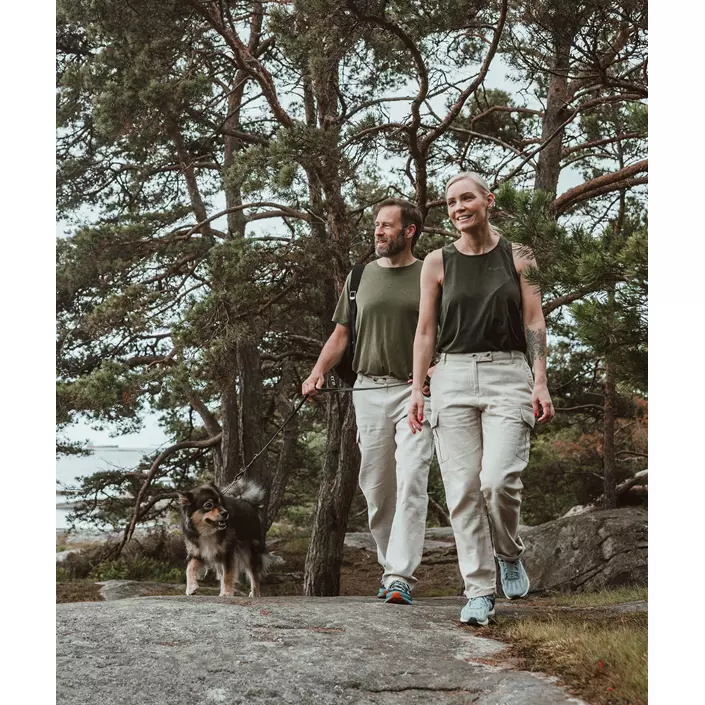 Pinewood Värnamo NartureSafe bukser med hør, Linen Beige, large image number 9