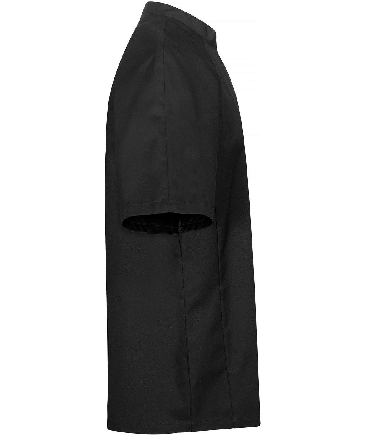 Segers 1003 kortermet kokkejakke, Black, large image number 2