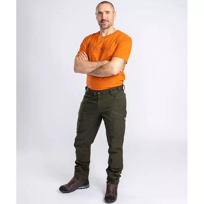 Pinewood Lappland Expert bukser, Moss green, large image number 11