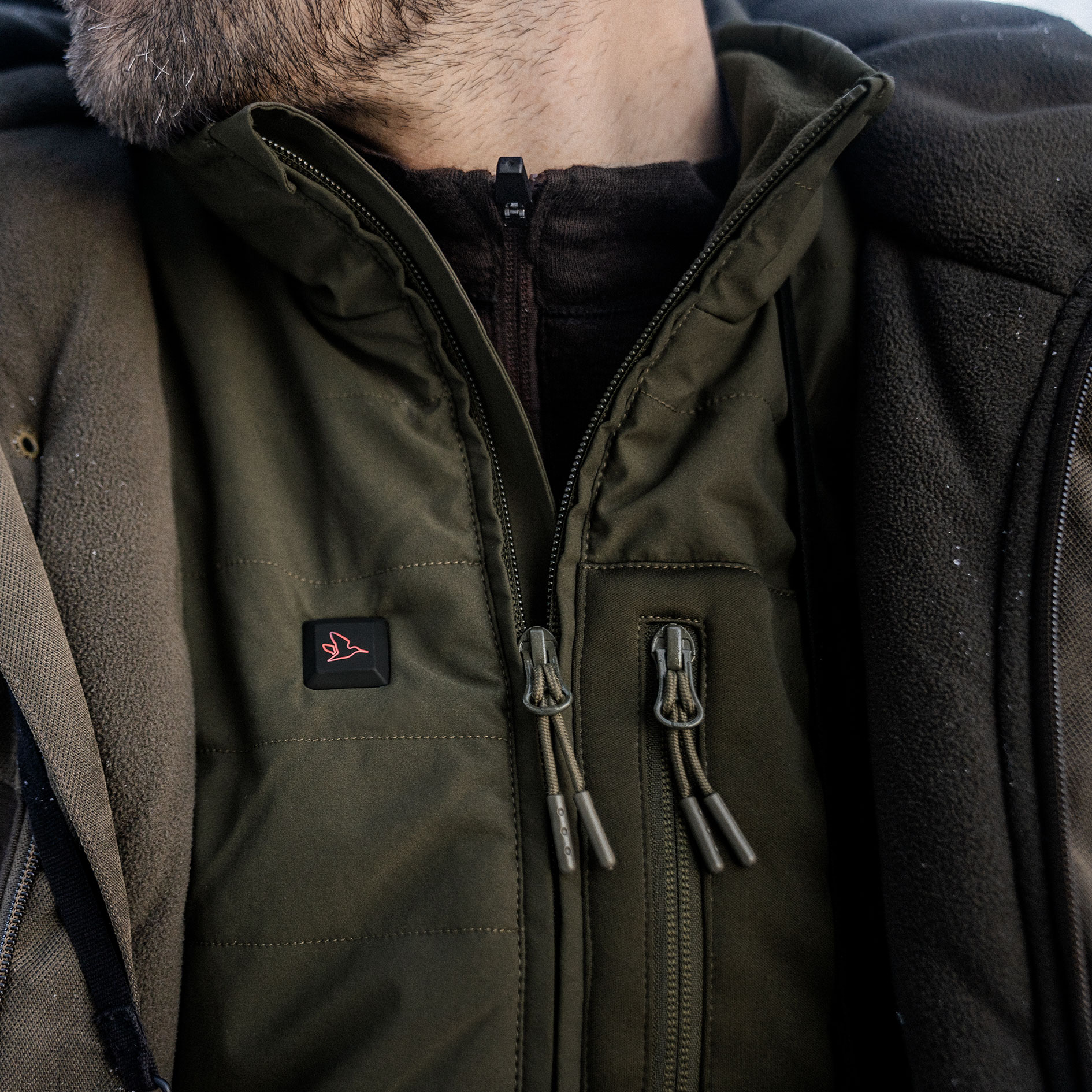 Seeland Celsius Heat vatteret vest, Pine green, large image number 6