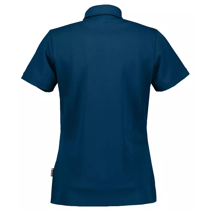Pitch Stone Tech Wool dame polo T-skjorte, Estate Blue, large image number 3