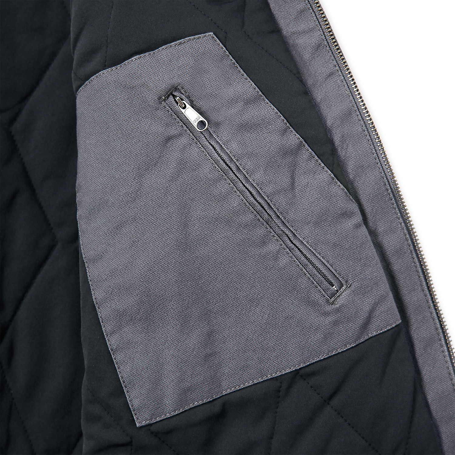 Carhartt Montana Duck v&auml;st med foder, Shadow/Black, large image number 3