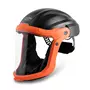 OX-ON Tecmen comfort visor, Orange/Black