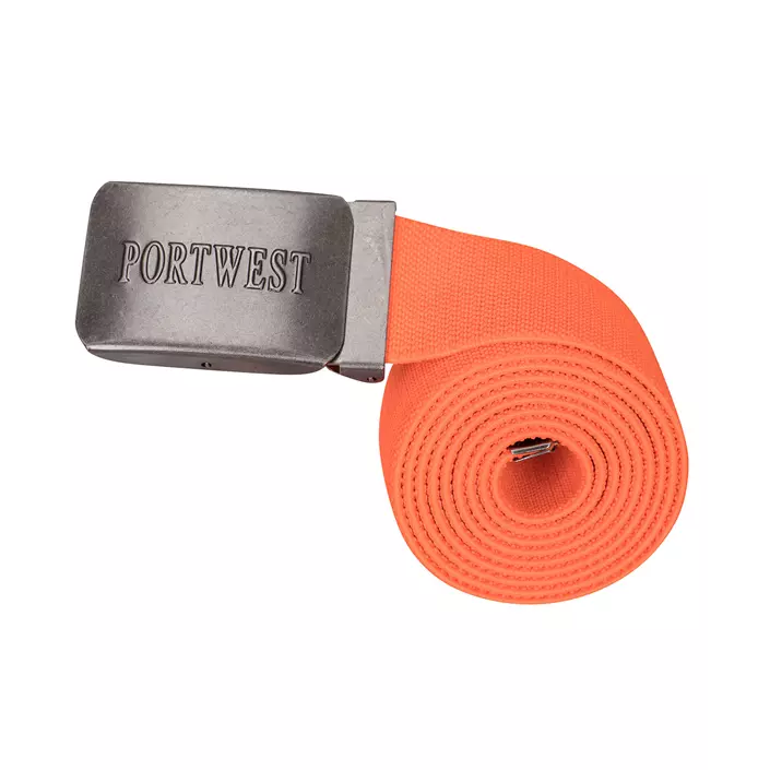 Portwest C105 elastisk belte, Oransje, Oransje, large image number 0