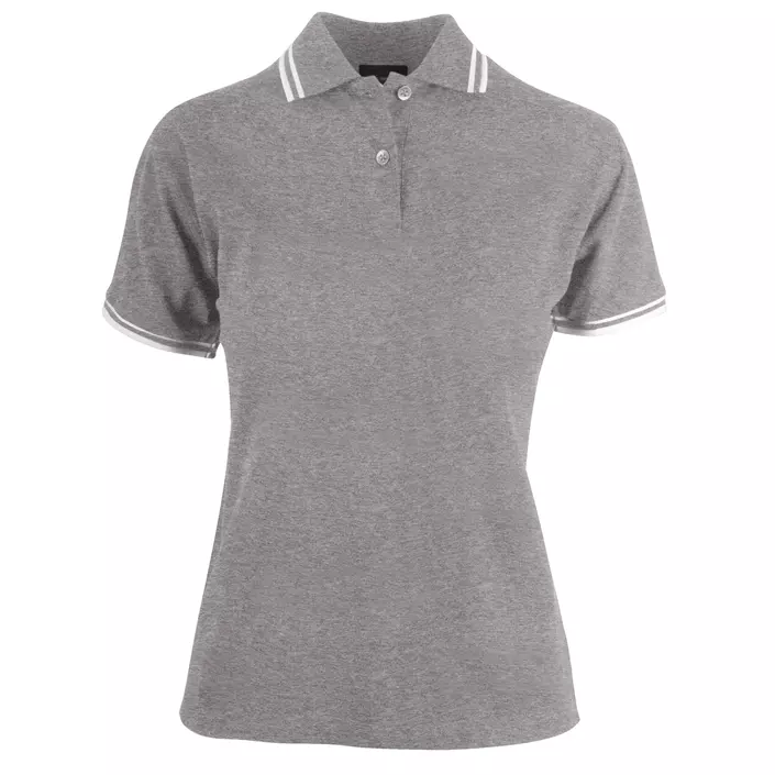 YOU Napoli women's polo shirt, Grey Melange, large image number 0