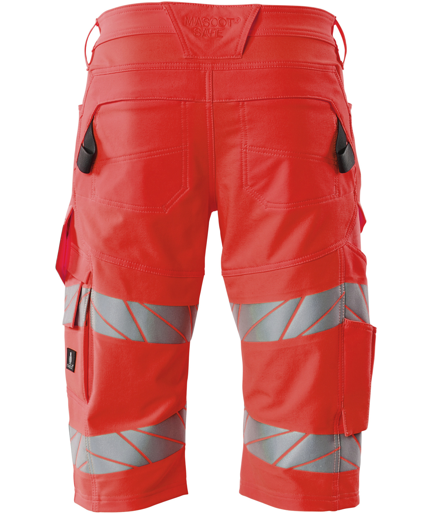 Mascot Accelerate Safe shorts full stretch, Hi-Vis Red