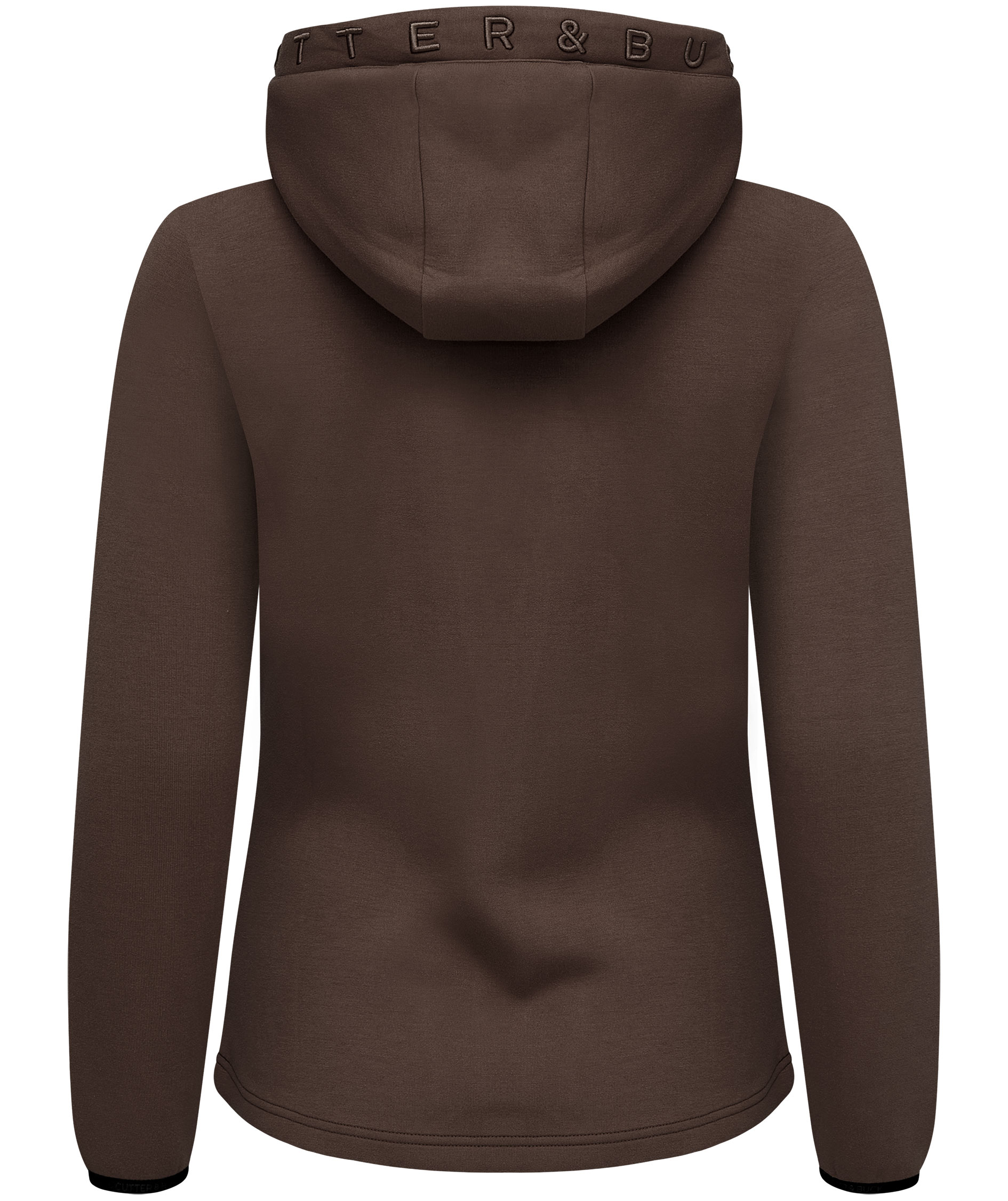 Cutter & Buck Pemberton Hood Zip dam, M&ouml;rk Mocka