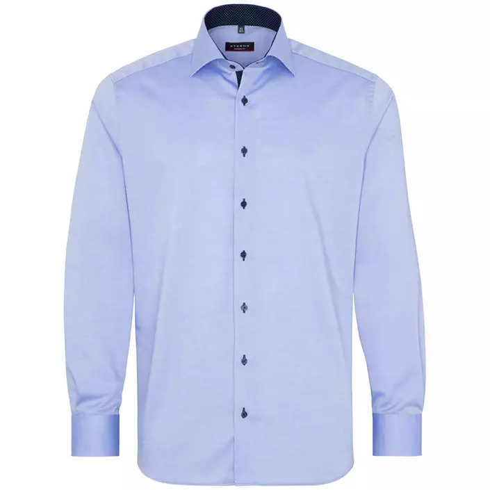 Eterna Fein Oxford Modern fit skjorta, Blue, large image number 0