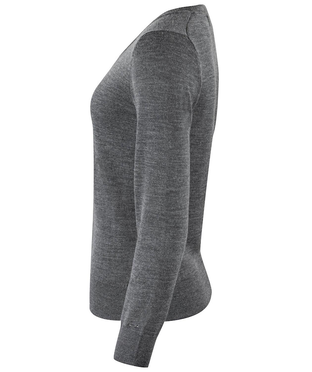 Cutter & Buck Vernon Women&acute;s knitted pullover with merino wool, Anthracite melange