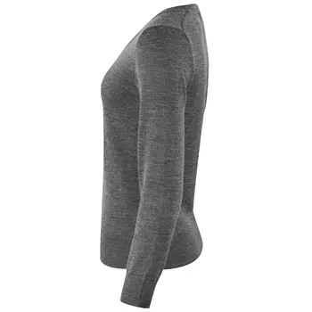 Cutter & Buck Vernon Women´s knitted pullover with merino wool, Anthracite melange