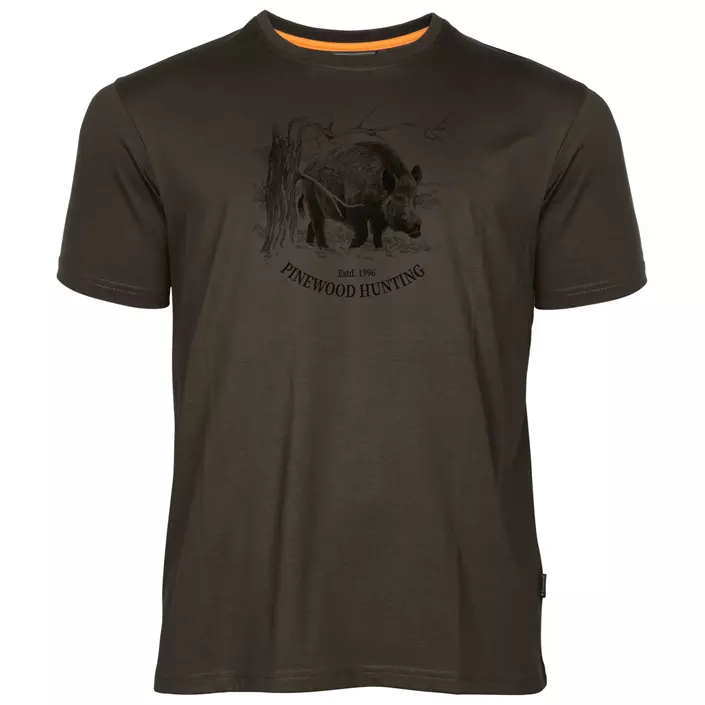 Pinewood Wild Boar T-shirt, Suede Brown, large image number 0