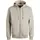 Jack & Jones JJEBRADLEY hoodie med dragkedja, Moonbeam, Moonbeam, swatch