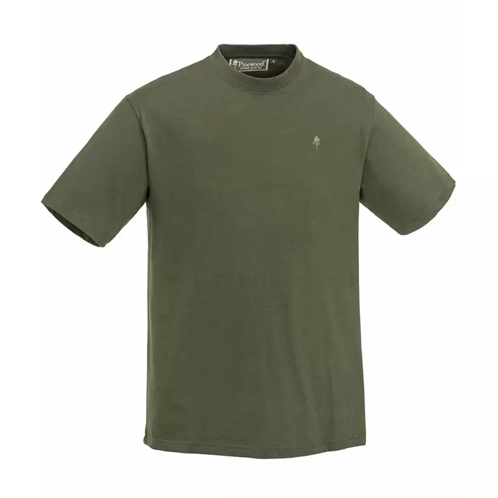 Pinewood 3-pak T-shirt, Brun/khaki, large image number 0