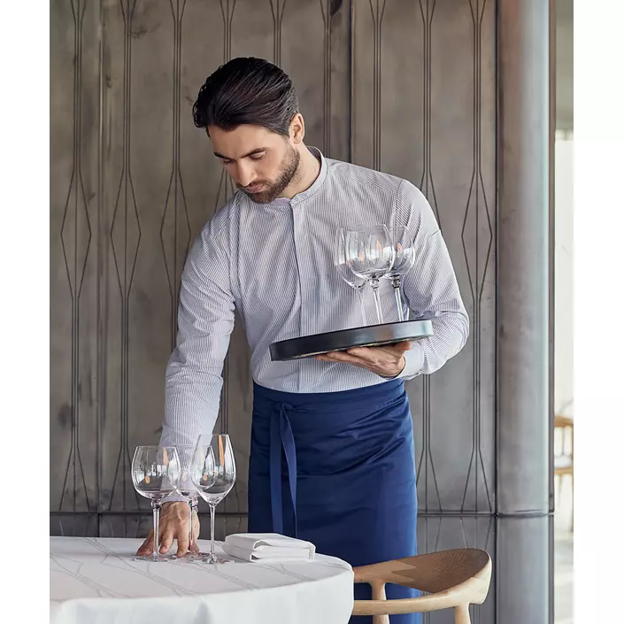 Kentaur modern fit skjorta, Oxford stripe blue, large image number 1