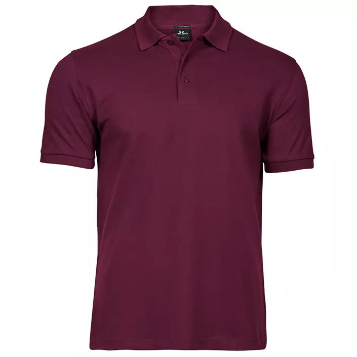 Tee Jays Luxury stretch polo T-skjorte, Wine, large image number 0