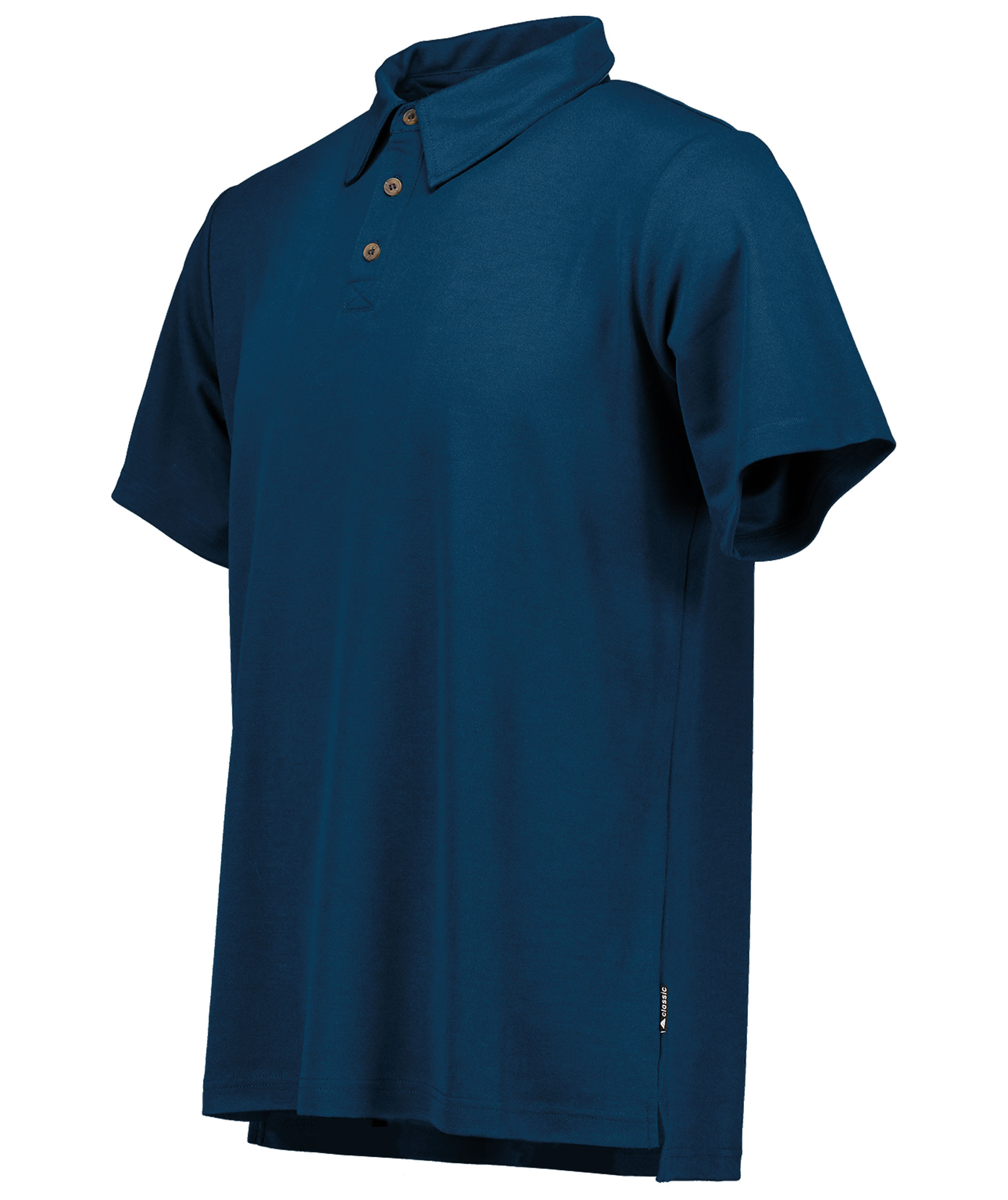 Pitch Stone Tech Wool polo T-shirt, Estate Blue, large image number 2