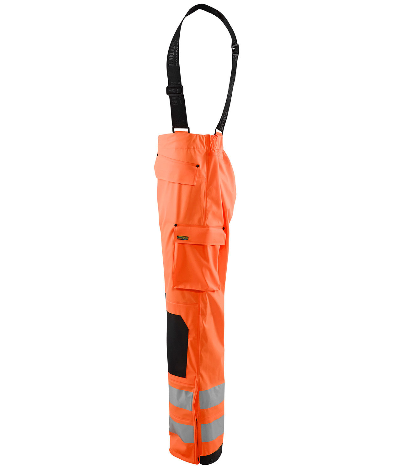 Bl&aring;kl&auml;der rain trousers, Hi-vis Orange, large image number 2