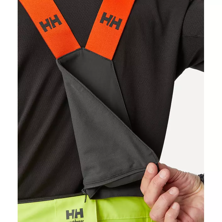 Helly Hansen Alna 2.0 shell trousers, Hi-vis yellow/charcoal, large image number 5