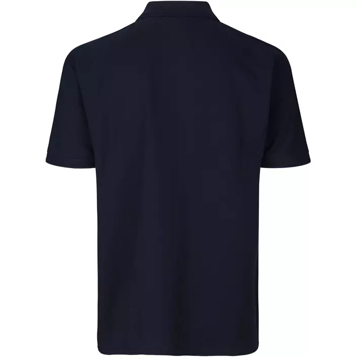 ID PRO Wear Piké-tröja med tryckknappar, Marinblå, large image number 1