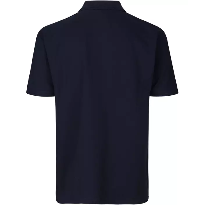 ID PRO Wear Polo T-shirt med trykknapper, Marine, large image number 1