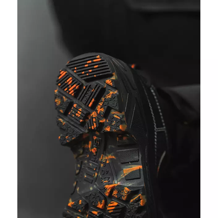 Sievi Spider Roller XL+ safety shoes S3, Black/Orange, large image number 2