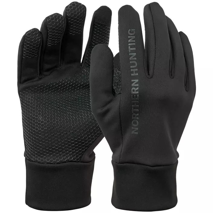 Northern Hunting Skarde Handschuhe, Black, large image number 0