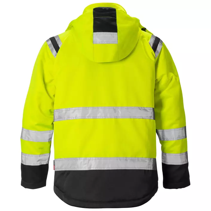 Fristads vinterjakke 4043, Hi-vis Gul/Sort, large image number 1
