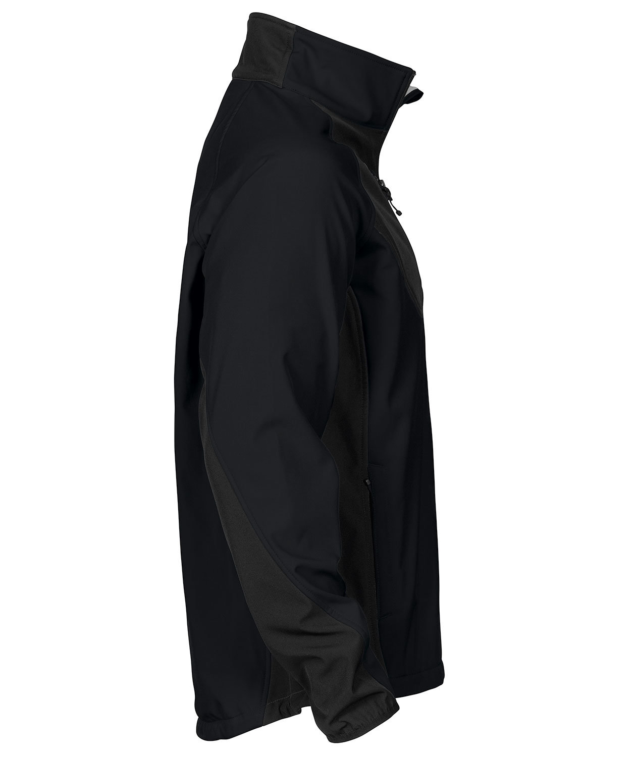 ProJob softshelljacka 2422, Svart, large image number 3