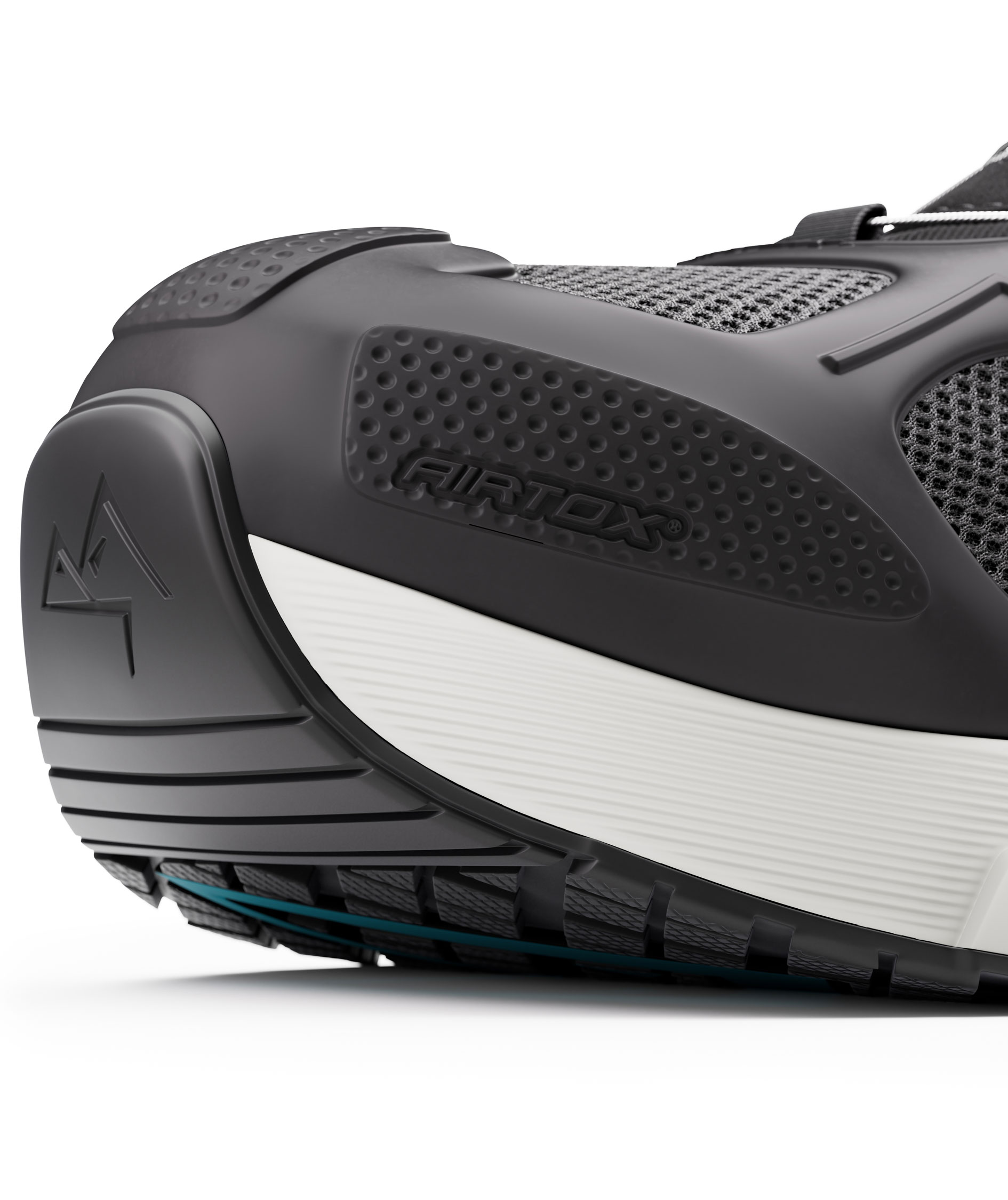 Airtox FM11 skyddsskor S1P, Svart/Vit, Svart/Vit, large image number 10