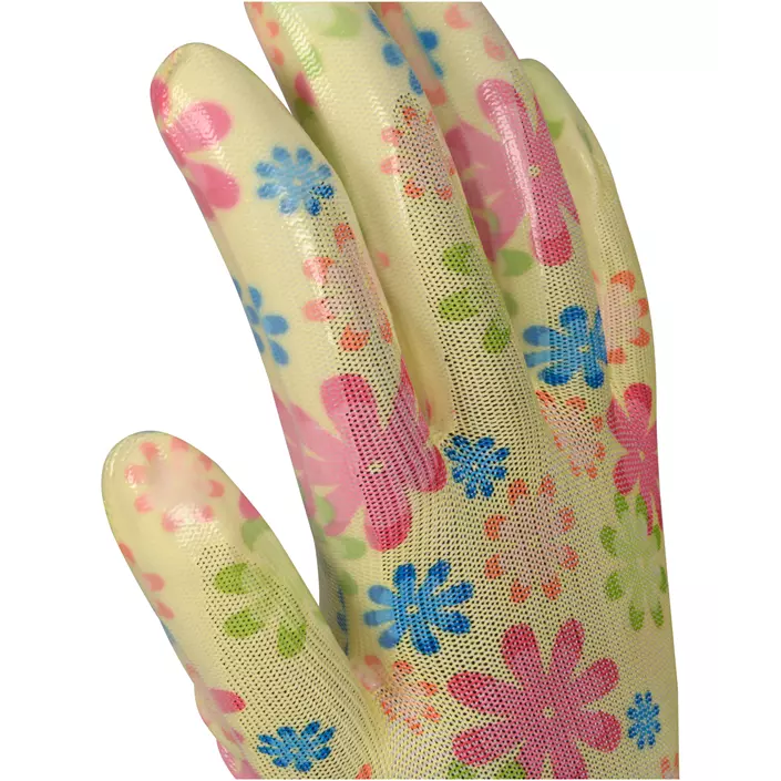 OX-ON Garden Basic 5004 work gloves, Pink/green, large image number 3