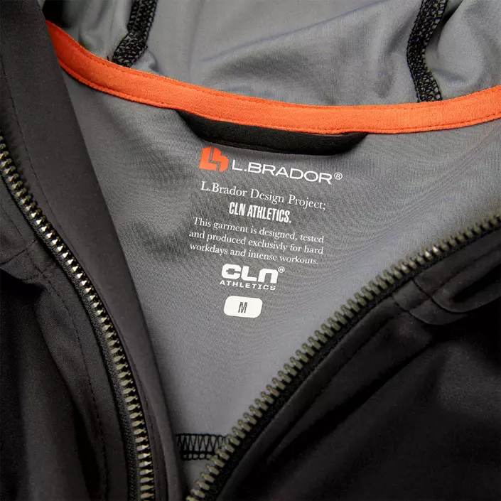L.Brador Airdry Momentum Windjacke 2050P full stretch, Grau, large image number 5
